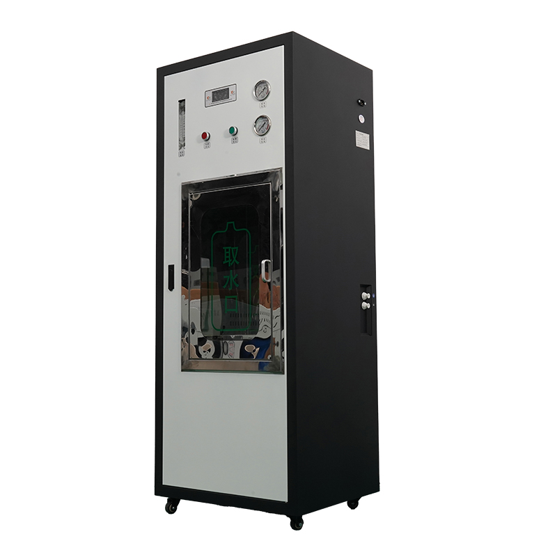 按键打水款中柜800加仑商用反渗透净水器（滤水器）