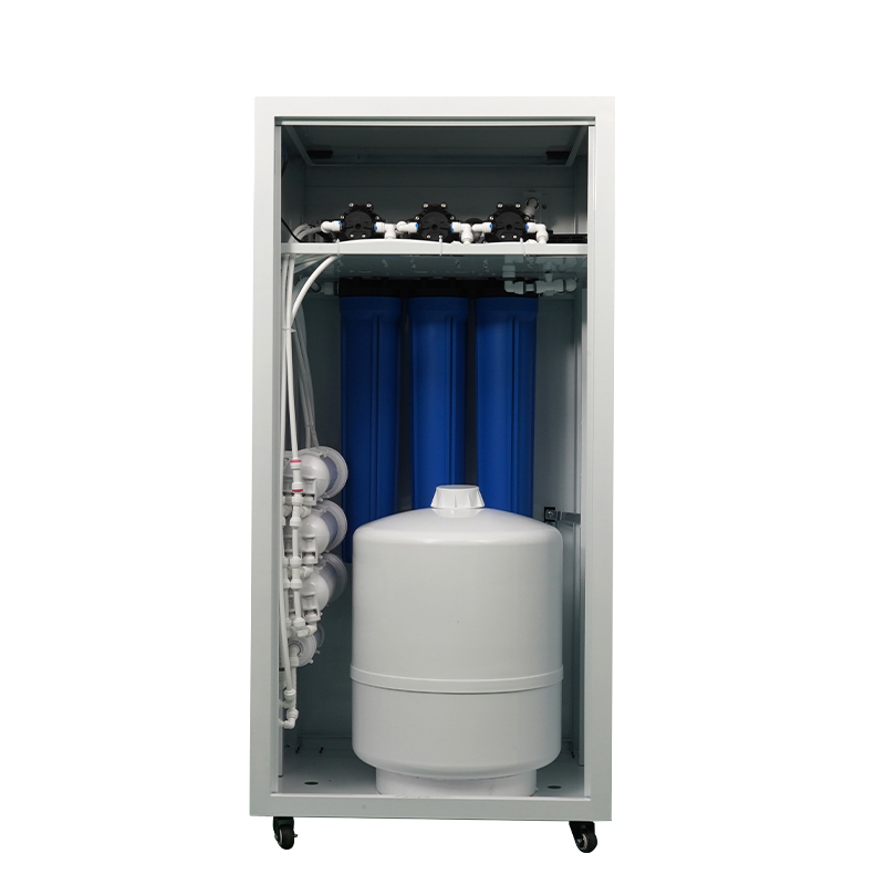 白黑款中箱1200加仑商用反渗透净水器（滤水器）