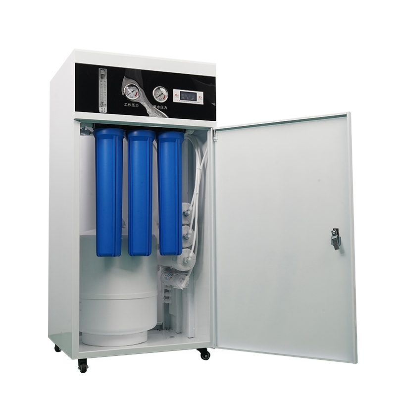 白黑款中箱1200加仑商用反渗透净水器（滤水器）