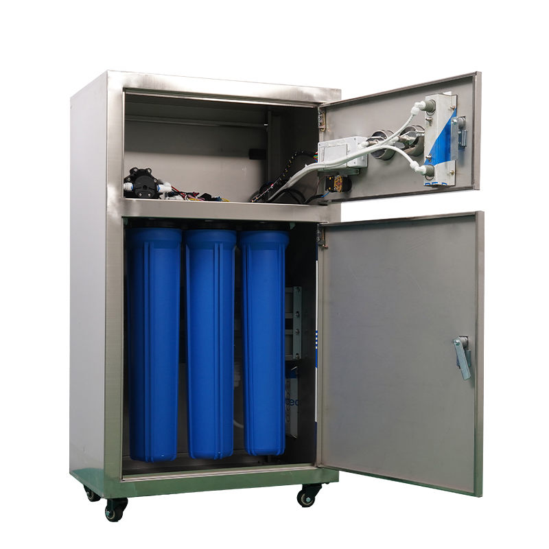不锈钢款800加仑商用反渗透净水器（滤水器）