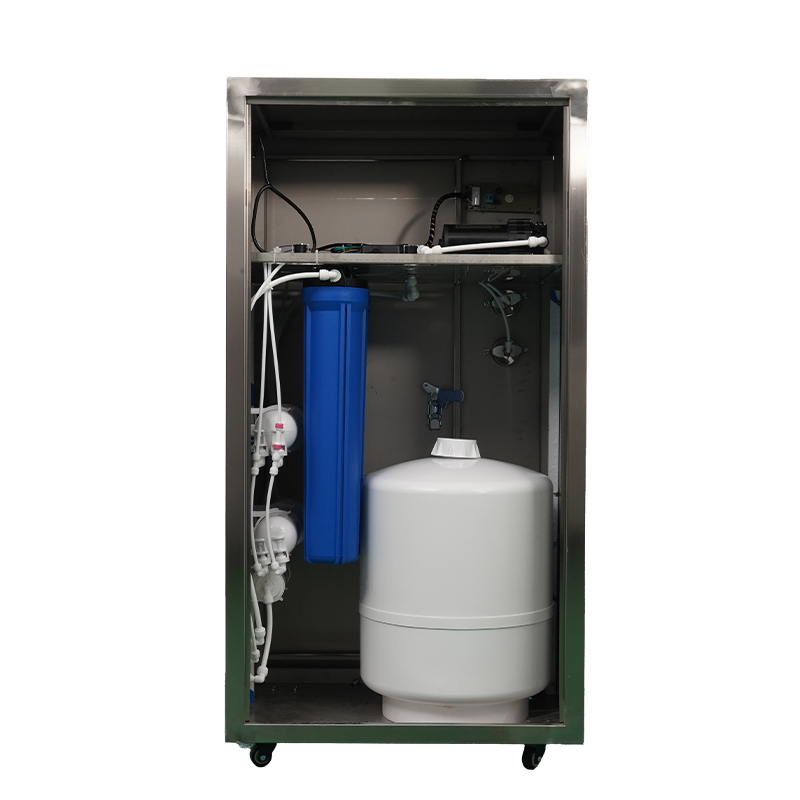 不锈钢款中箱800加仑商用反渗透净水器（滤水器）