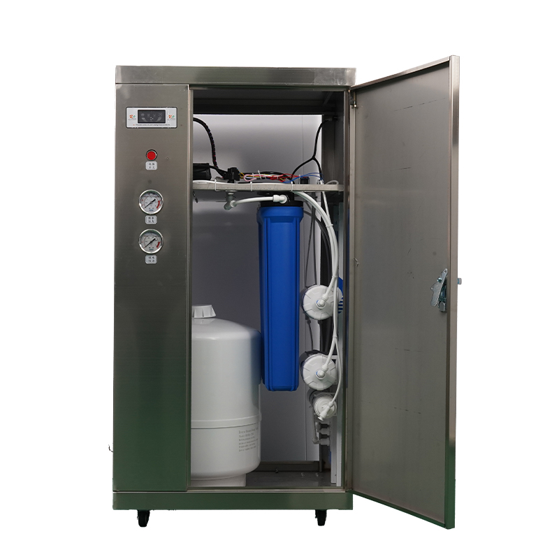 不锈钢款中箱800加仑商用反渗透净水器（滤水器）