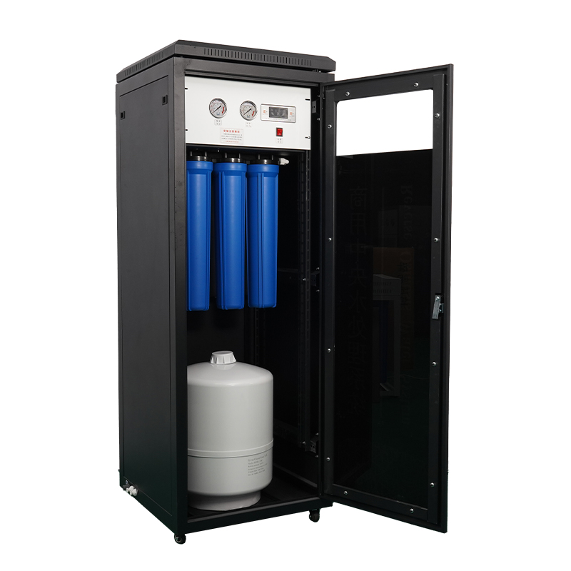 黑金刚款中柜1200加仑商用反渗透净水器（滤水器）