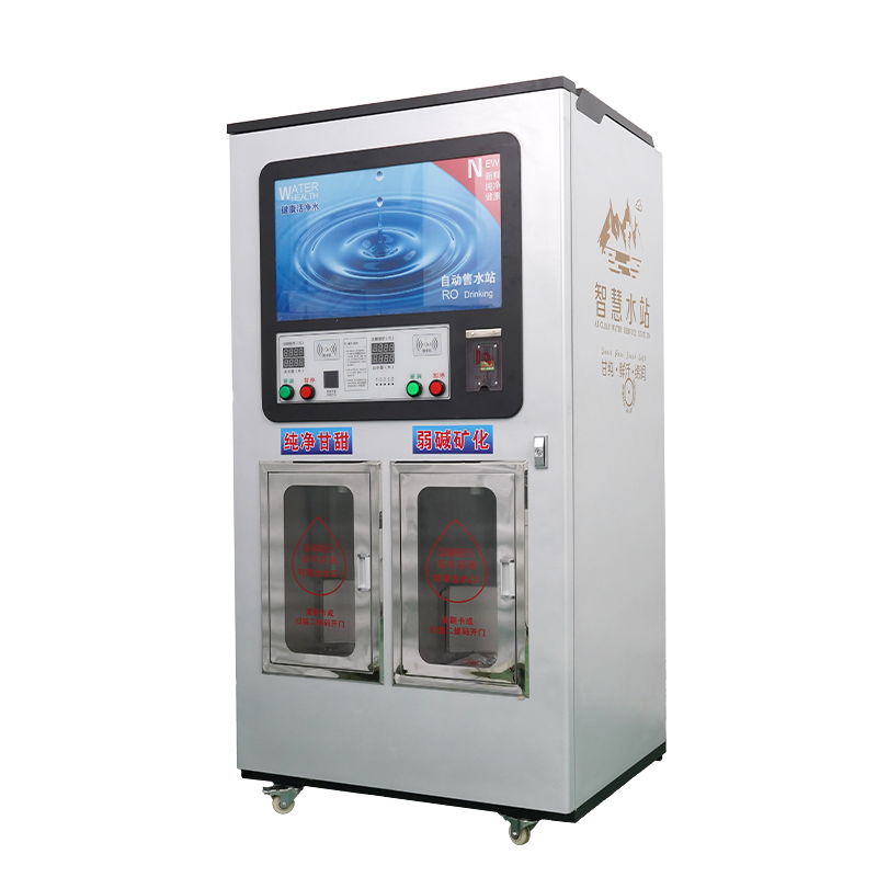 800加仑银色发泡双打水口售水机